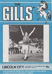 Gillingham v Lincoln City 05-Nov-1983