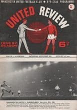 Manchester United v Liverpool 10-Dec-1966