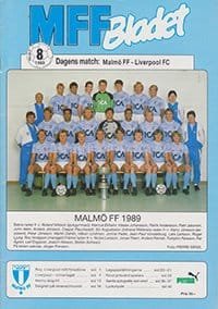 Malmo v Liverpool 01-Aug-1989