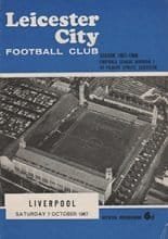 Leicester City v Liverpool 07-Oct-1967