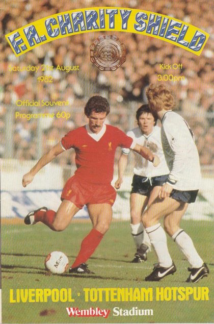 Liverpool v Tottenham Hotspur  21-Aug-1982