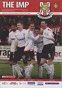 Lincoln City v Luton Town 11-Apr-2009
