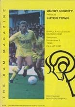 Derby County v Luton Town 03-Nov-1990