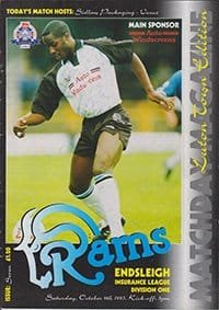 Derby County v Luton Town 09-Oct-1993