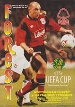 Nottingham Forest v Olympique Lyonnais 21-Nov-1995