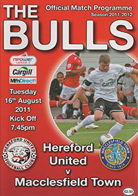 Hereford United v Macclesfield Town 16-Aug-2011