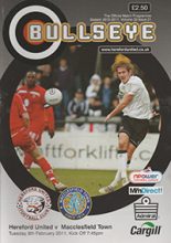 Hereford United v Macclesfield Town 08-Feb-2011