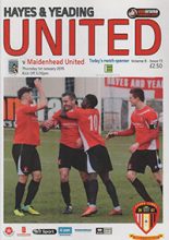 Hayes & Yeading United v Maidenhead United 01-Jan-2015