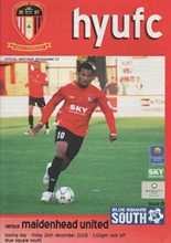 Hayes & Yeading United v Maidenhead United 26-Dec-2008