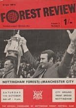 Nottingham Forest v Manchester City 11-Oct-1969