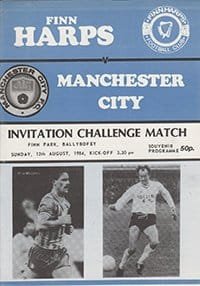Finn Harps v Manchester City 12-Aug-1984