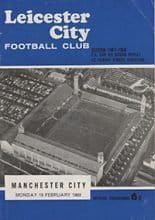 Leicester City v Manchester City 19-Feb-1968