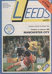 Leeds United v Manchester City 01-Jan-1985