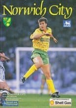 Norwich City v Manchester City 20-Feb-1993