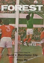 Nottingham Forest v Manchester City 23-Feb-1980