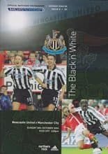 Newcastle United v Manchester City 24-Oct-2004