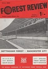 Nottingham Forest v Manchester City 24-Mar-1969
