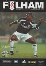 Fulham v Manchester City 28-Dec-2002