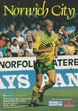 Norwich City v Manchester City 28-Aug-1991