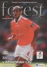 Nottingham Forest v Manchester City 05-Feb-2000