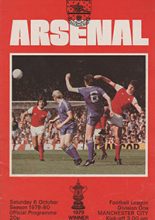 Arsenal v Manchester City 06-Oct-1979