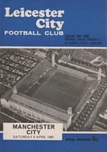 Leicester City v Manchester City 06-Apr-1968