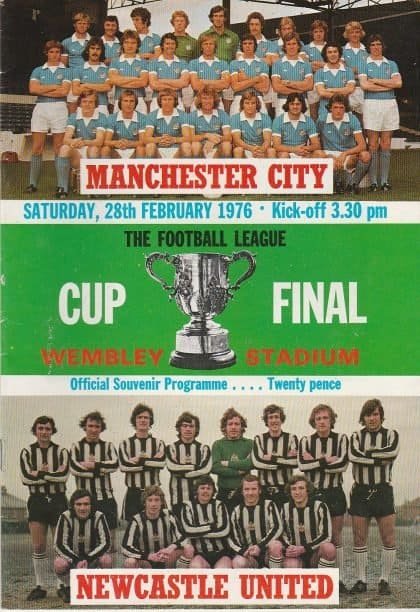 Manchester City v Newcastle United  28-Feb-1976