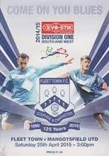 Fleet Town v Mangotsfield United 25-Apr-2015