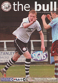 Hereford United v Mansfield Town 16-Apr-2013