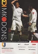Milton Keynes Dons v Mansfield Town 01-Jan-2008