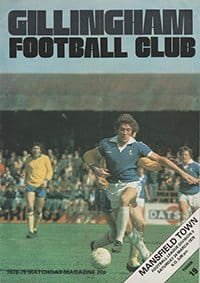 Gillingham v Mansfield Town 24-Mar-1979
