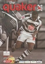 Darlington v Mansfield Town 26-Dec-2006