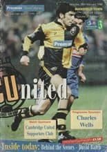 Cambridge United v Mansfield Town 28-Feb-1998