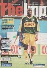 Lincoln City v Mansfield Town 30-Sep-2000