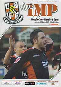 Lincoln City v Mansfield Town 03-Mar-2007