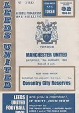 Leeds United v Manchester United 11-Jan-1969