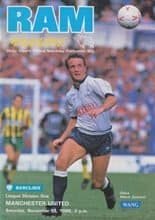 Derby County v Manchester United 12-Nov-1988
