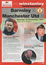 Barnsley XI v Manchester United XI 12-Nov-2001
