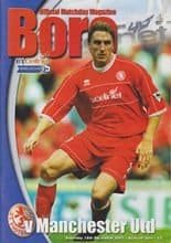 Middlesbrough v Manchester United 15-Dec-2001