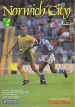 Norwich City v Manchester United 15-Aug-1993