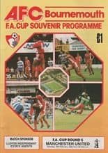 AFC Bournemouth v Manchester United 18-Feb-1989