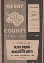 Derby County v Manchester United 22-Jan-1966