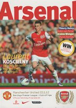 Arsenal v Manchester United 22-Jan-2012