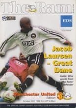 Derby County v Manchester United 24-Oct-1998