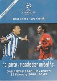 FC Porto v Manchester United 25-Feb-2004
