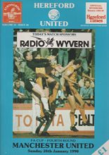 Hereford United v Manchester United 28-Jan-1990