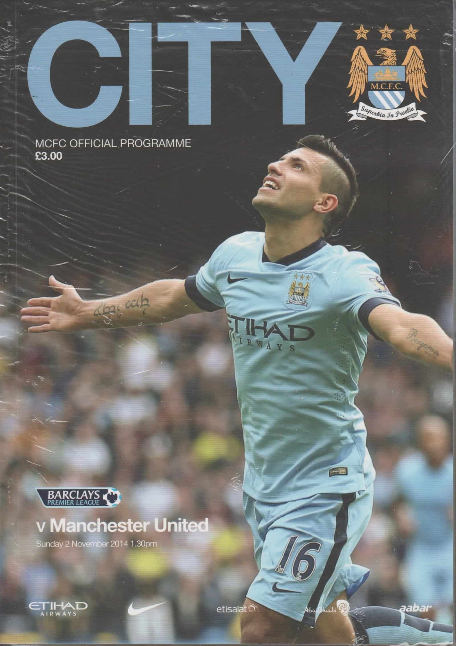 Manchester City v Manchester United 02-Nov-2014