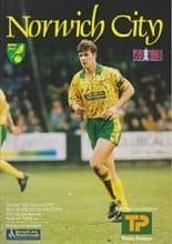Norwich City v Manchester United 30-Jan-1994