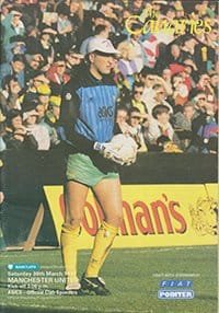 Norwich City v Manchester United 30-Mar-1991