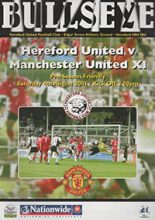 Hereford United v Manchester United XI 04-Aug-2001